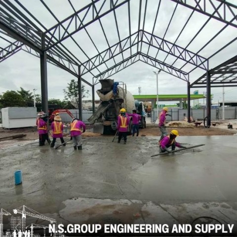 ผู้รับเหมาก่อสร้างปั๊มน้ำมัน